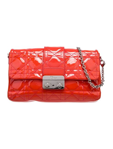 miss dior promenade clutch price|Dior patent cannage bag.